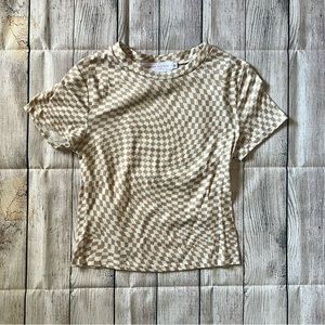 ▪️Checkered Tee▪️